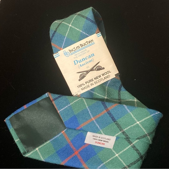 Ingles Buchan Duncan Tartan Tie NWT - Picture 4 of 4